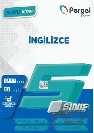 5. Sınıf 2022 İngilizce Soru Bankası Kitap – Kolektif – Pergel Yayınları kitap kapağı
