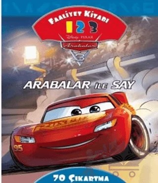 Arabalar İle Say Faaliyet Kitabı - Disney Arabalar 3 – Kolektif – Doğan Egmont Yayıncılık kitap kapağı