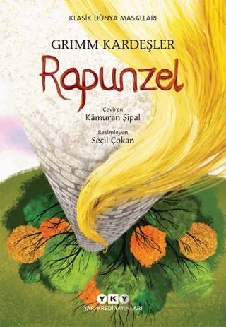 Rapunzel – Grimm Kardeşler – Yapı Kredi Yayınları kitap kapağı