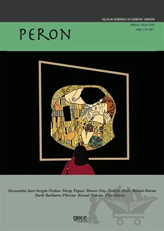 Peron Üç Aylık Düşünce ve Edebiyat Dergisi Sayı: 1 Aralık 2020 - Ocak 2021 – Gece Dergi kitap kapağı