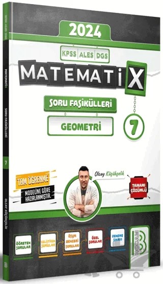 KPSS ALES DGS Matematix Soru Fasikülleri - 7 – Olcay Küçükçelik – Benim Hocam Yayınları kitap kapağı