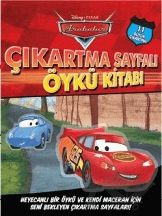 Arabalar - Çıkartma Sayfalı Öykü Kitabı – Kolektif – Doğan Egmont Yayıncılık kitap kapağı