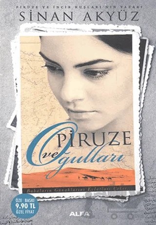 Piruze ve Oğulları – Sinan Akyüz – Alfa Yayınları kitap kapağı