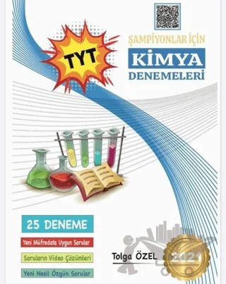 2021 TYT Şampiyonlar İçin Kimya Denemeleri – Tolga Özel – Eylül Kitabevi kitap kapağı