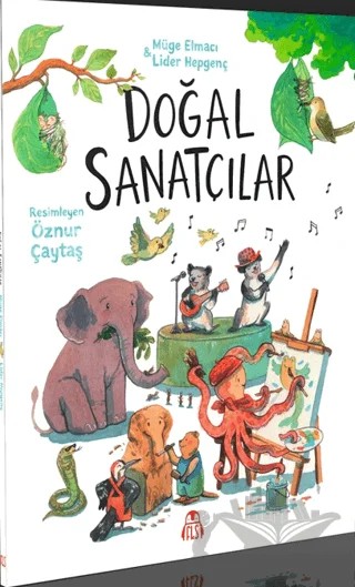 Doğal Sanatçılar – Müge Elmacı, Lider Hepgenç – Final Kültür Sanat Yayınları kitap kapağı