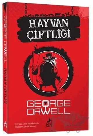 Hayvan Çiftliği – George Orwell – Ren Kitap kitap kapağı