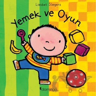 Yemek ve Oyun – Liesbet Slegers – Domingo Yayınevi kitap kapağı