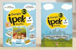 Gezgin İpek Keşifte - 3 İzmir + Etkileşimli Okuma Planı – Elif İlhan Şimşir – Ekin Basım Yayın kitap kapağı