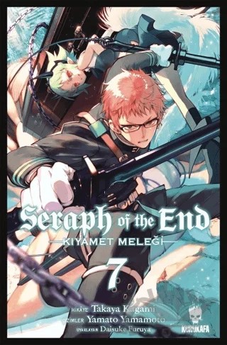 Seraph of the End - Kıyamet Meleği 7 – Takaya Kagami – Kurukafa Yayınevi kitap kapağı
