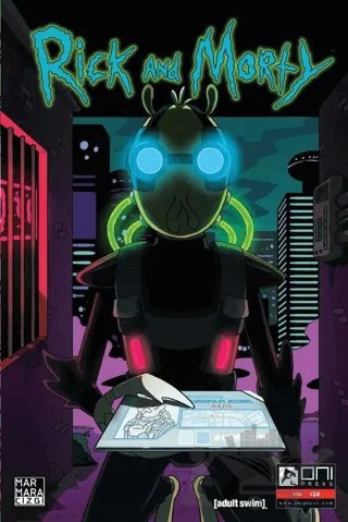 Rick and Morty 34 – Zac Gorman – Marmara Çizgi kitap kapağı