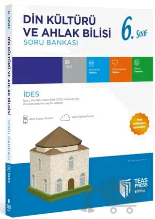 6. Sınıf İDES Din Kültürü Soru Bankası – Kolektif – Teas Press kitap kapağı
