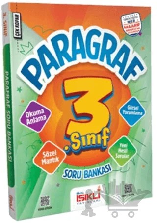 3. Sınıf Paragraf Soru Bankası – Kolektif – Bilal Işıklı Yayınları kitap kapağı