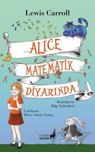 Alice Matematik Diyarında – Lewis Carroll – Everest Çocuk kitap kapağı