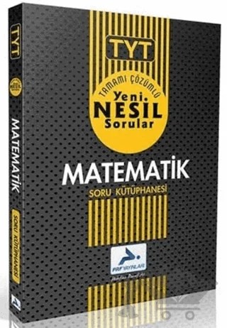 TYT Matematik Tamamı Çözümlü Soru Kütüphanesi – Kolektif – Paraf Yayınları kitap kapağı
