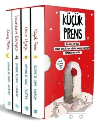 Küçük Prens Set (4 Kitap Takım) – Antoine de Saint-Exupery – Dokuz Çocuk kitap kapağı