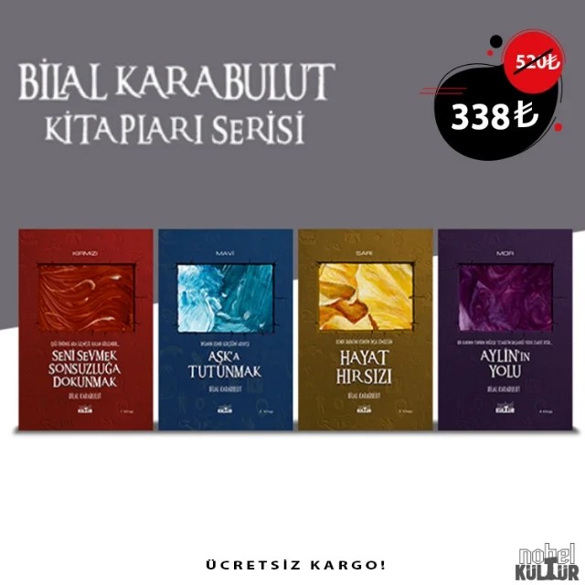 BİLAL KARABULUT KİTAPLARI SERİSİ – Bilal Karabulut – Nobel Kültür kitap kapağı