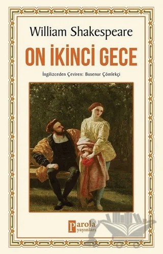 On İkinci Gece – William Shakespeare – Parola Yayınları kitap kapağı