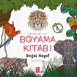 Yetişkinler İçin Boyama Kitabı – İlayda Bayrak – Mona Kitap kitap kapağı