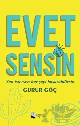 Evet Sensin – Gurur Göç – Karina Yayınevi kitap kapağı