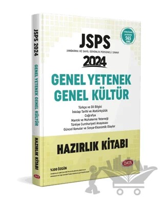 JSPS Genel Yetenek - Genel Kültür Hazırlık Kitabı – Kolektif – Data Yayınları kitap kapağı