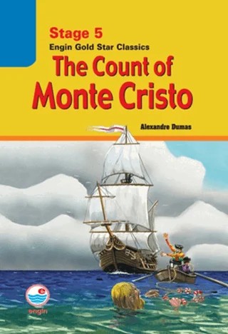 The Count of Monte Cristo - Stage 5 – Alexandre Dumas – Engin Yayınevi kitap kapağı