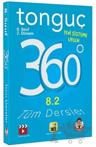 8.2 360 Kontrol Soruları (Tüm Dersler) – Kolektif – Tonguç Akademi kitap kapağı