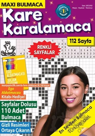 Maxi Kare Karalamaca 10 – Kolektif – Maxi Yayıncılık kitap kapağı