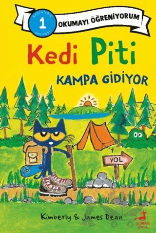 Kedi Piti Kampa Gidiyor – James Dean, Kimberly Dean – Olimpos Çocuk kitap kapağı