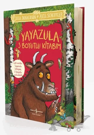 Yayazula 3 Boyutlu Kitabım – Julia Donaldson – İş Bankası Kültür Yayınları kitap kapağı