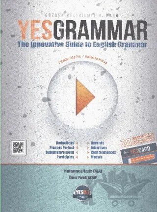 Yes Grammar / The Innovative Guide to English Grammar – Muhammed Özgür Yaşar, Ömer Faruk Yaşar – Nisan Kitabevi kitap kapağı