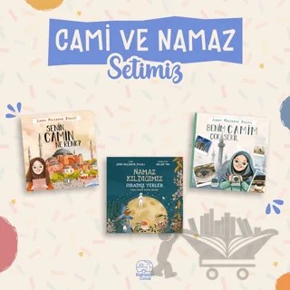 Camilerimiz ve Namaz Seti - 3 Kitap – Kolektif – Karavan Çocuk Yayınları kitap kapağı