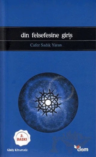 Din Felsefesine Giriş – Cafer Sadık Yaran – Dem Yayınları kitap kapağı