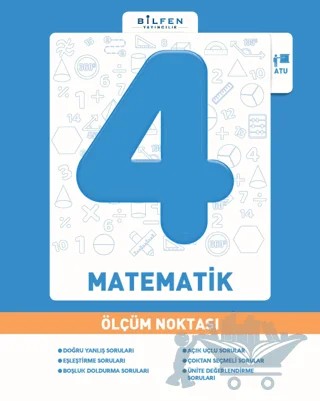 4. Sınıf Matematik Ölçüm Noktası – Kolektif – Bilfen Yayıncılık kitap kapağı