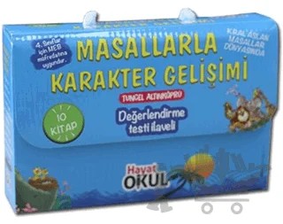 Masallarla Karakter Gelişimi - 10 Kitap Set – İbrahim Ünsal – Hayat Okul Yayınları kitap kapağı