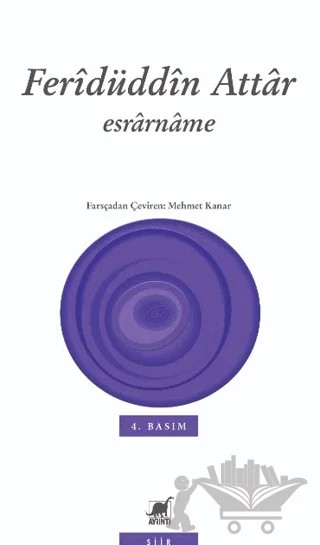 Esrarname – Feridüddin Attar – Ayrıntı Yayınları kitap kapağı