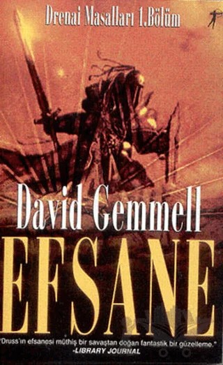 Efsane Drenai Masalları 1. Bölüm – David Gemmell – Artemis Yayınları kitap kapağı