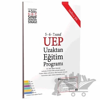 5-6-7 UEP Uzaktan Eğitim Programı ( 10'lu Paket) – Kolektif – Tonguç Akademi kitap kapağı