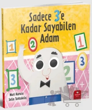 Sadece 3'e Kadar Sayabilen Adam – Nuri Kurucu – Redhouse Kidz Yayınları kitap kapağı
