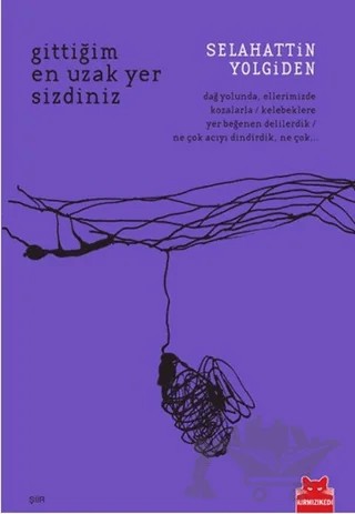 Gittiğim En Uzak Yer Sizdiniz – Selahattin Yolgiden – Kırmızı Kedi Yayınevi kitap kapağı