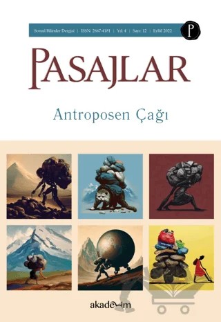 Pasajlar Sosyal Bilimler Dergisi, Sayı 12: Antroposen Çağı – Serpil Oppermann – Pasajlar Sosyal Bilimler Dergisi kitap kapağı