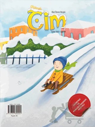 Cim Diyanet Okul Öncesi Çocuk Dergisi Sayı: 14 - Şubat 2022 – Diyanet İşleri Başkanlığı kitap kapağı