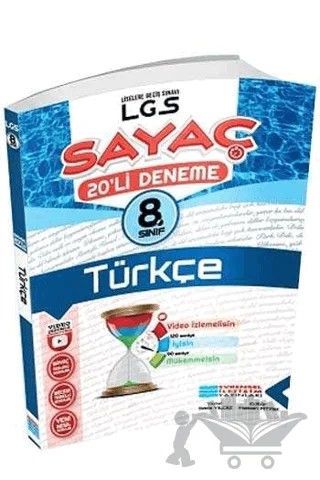 8. Sınıf LGS Türkçe Sayaç Video Çözümlü 20'li Deneme – Kolektif – Evrensel İletişim Yayınları kitap kapağı