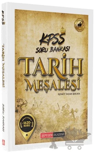 KPSS Tarih Meşalesi Soru Bankası – Ahmet Yaşar Akkaya – Pegem Akademi Yayıncılık kitap kapağı