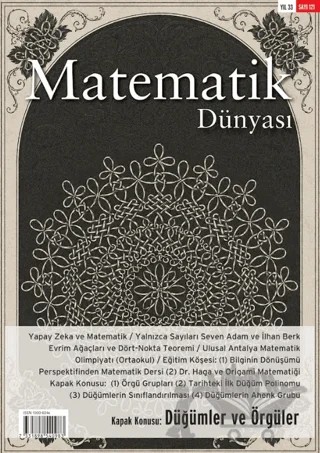 Matematik Dünyası Dergisi Sayı: 121 – Nesin Yayınevi kitap kapağı