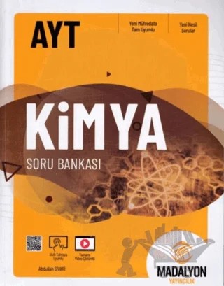 AYT Kimya Soru Bankası – Abdullah Sivari – Madalyon Yayınları kitap kapağı