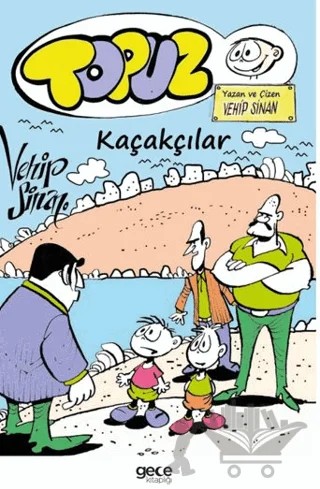 Topuz- Kaçakçılar – Vehip Sinan – Gece Kitaplığı kitap kapağı