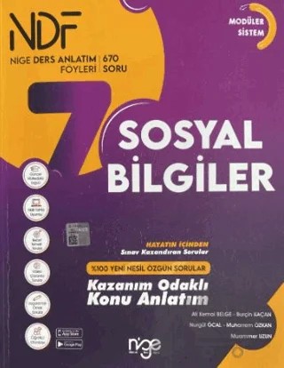 7. Sınıf Sosyal Bilgiler Konu Anlatımlı – Kolektif – Startfen Yayınları kitap kapağı