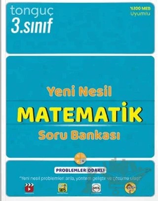 3. Sınıf Yeni Nesil Matematik Soru Bankası – Kolektif – Tonguç Akademi kitap kapağı