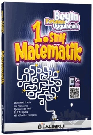 1. Sınıf Matematik Beyin Fırtınası Uygulamalı Soru Bankası – Kolektif – Bilal Işıklı Yayınları kitap kapağı