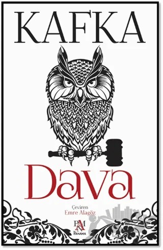 Dava – Franz Kafka – Panama Yayıncılık kitap kapağı